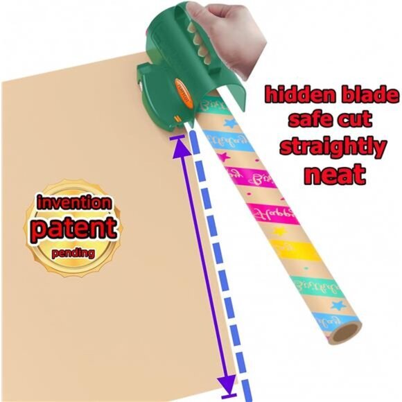3 Pcs Wrapping Paper Roll Cutter Tool Replaceable Blade Kit Gift Wrapping - Picture 4 of 6